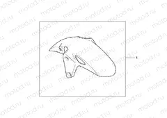 08F-70-01 FRONT MUDGUARD