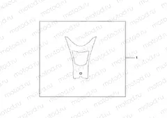 08F-71-02 KIT CENTER COVER