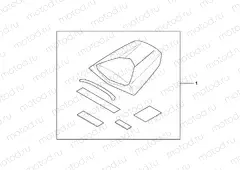 08F-72-03 KIT, SEAT C * NHB01 *