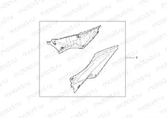 08F-73-01 SIDE COVER SET