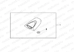 08F-74-01 SEAT COWL * NHB01 *
