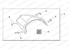 08F-74-02 REAR SEAT COWL