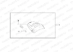 08F-74-03 SEAT COWL * NHA48M *