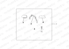 08F-75-03 BACK REST LOW