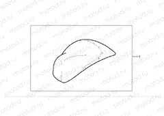 08F-80-02 SEAT COVER