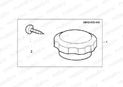 08F-83-01 CHRM RADIATOR CAP