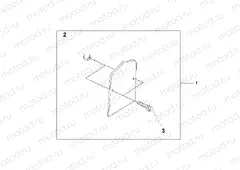 08F-85-01 BACKREST TRIM