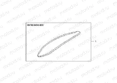 08F-85-02 FR.MUDGUARD ORNAMENT