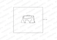 08F-86-02 KIT METER PANEL COVER
