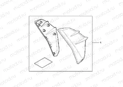 08F-93-01 KIT, RADIATOR SHRO