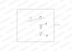 08L-13-01 RR TRUNK STAY SET