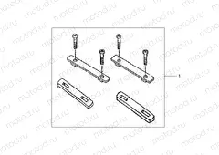 08L-13-01 RR TRUNK STAY SET