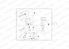08L-41-01 PANNIER STAY SET