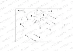 08L-51-04 PANNIER STAY SET