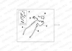 08L-51-04 PANNIER STAY SET