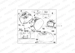 08L-51-07 29L PANNIER SET SEAL SILVER