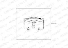 08L-52-10 LEATHER RR.BAG
