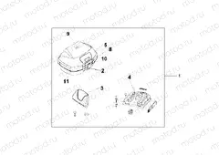 08L-55-07 TOP BOX 45L