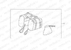 08L-56-01 NYLON SADDLE POCKET