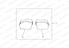 08L-56-02 33 / 35L PANNIER INNER BAG SET