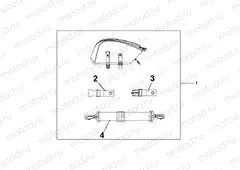 08L-56-02 REAR SEAT BAG