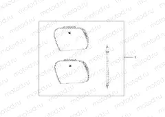 08L-56-03 PANNIER INNER BAG SET