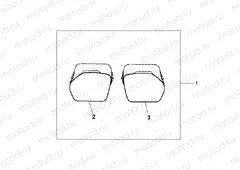 08L-56-05 PANNIER INNER BAG SET