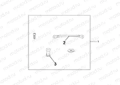 08L-57-01 TANK BAG ATT KIT
