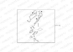 08L-74-02 PANNIER MOUNTING KIT