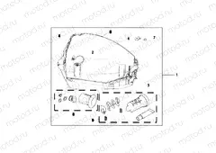 08L-75-01 KIT, 1KEY * NHA64P *