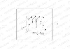 08M-50-01 SIDE STAND