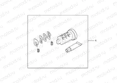 08M-71-01 KIT, CYLN SET 1KEY