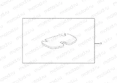08P-11-01 TOP BOX MAT