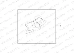 08P-54-01 TOP BRIDGE COVER