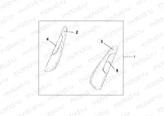 08P-59-01 KNEE PAD SET