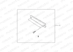 08P-60-03 PILLION BACKREST PAD