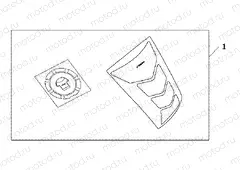 08P-61-04 FUEL LID COVER