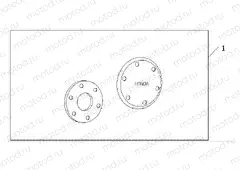 08P-61-05 CLANKCASE * NHA12M *