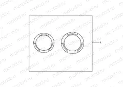 08P-61-10 CRANCASE RING SET