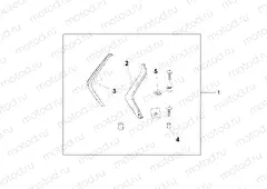 08P-73-01 LEG DEFLECTOR SET