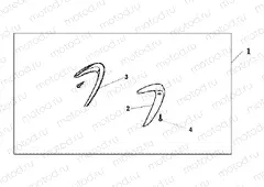 08P-73-04 SIDE VISOR - LOW