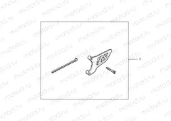 08P-74-01 DRIVE SPROCKET COVER