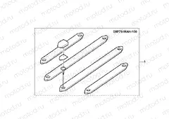 08P-76-01 RR.MUDGUARD PRORECTI