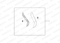 08R-70-01 SIDE DEFLECTOR KIT