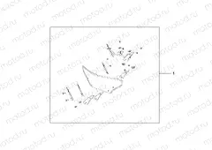 08R-80-01 BOULEVARD WINDSCREEN