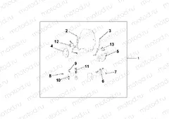 08R-80-01 WINDSHIELD