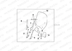 08R-80-01 WINDSHIELD