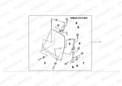 08R-80-01 WINDSHIELD SGX50 SKY