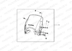 08R-80-02 METER VISOR