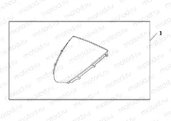 08R-80-02 WIND SCREEN